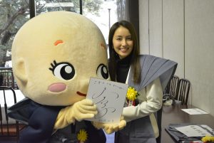 女優の矢田亜希子さん❤ 美人さんで、とってもやさしかったよ~♬