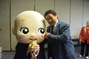 天龍選手に協力ぱんちをもらったよ~